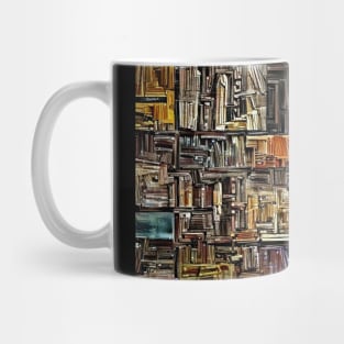 The bookshelf Mug